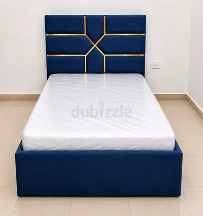 Brand New single size bed with medical mattress kids bed twin bed single bed