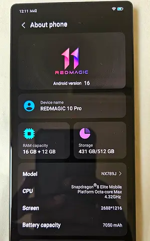 Redmagic 10 PRO
