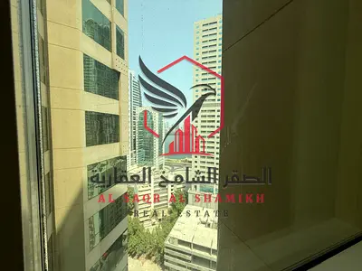 غرفة وصالة بالمجاز 3، إطلالة مفتوحة، تكييف مجاني، جيم ومسبح وكيدز أريا مجاني، غاز مركزي، 3 حمامات، وصيانة مجانية.