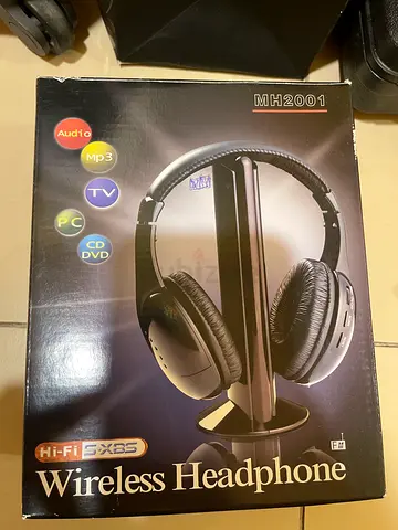 Wireless Over-Ear Headphones with Charging Stand (Hi-Fi SX85)