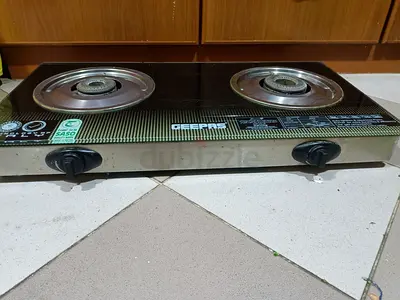 2-burner gas hob/stove - used, working condition (Italy Technology)