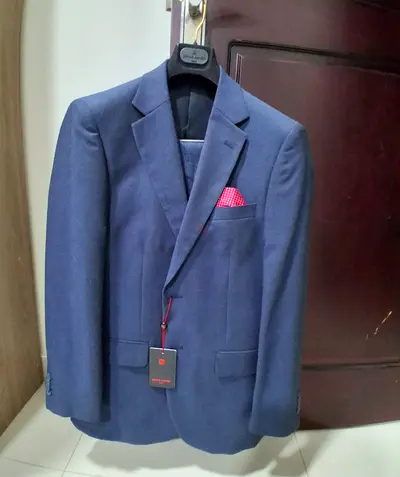 Pierre Cardin blue suit