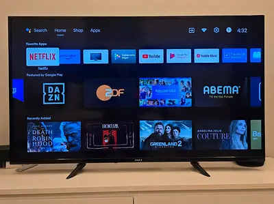 55-inch Star-X LED Smart TV with Android TV — Good Working Condition