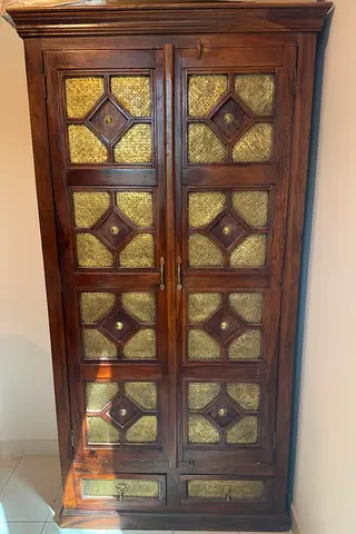 Antique Teak Wood Wardrobe
