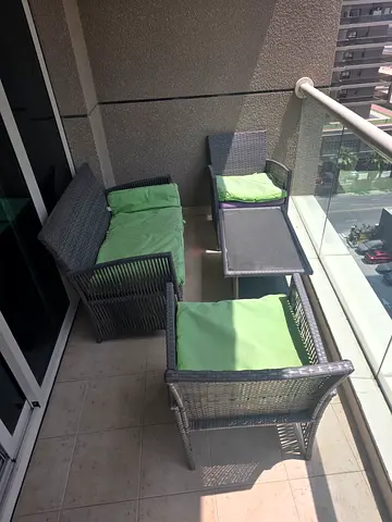 Out door seats set