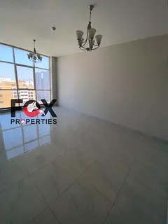 Two bedrooms and a living room for annual rent in Ajman,in Al Jurf 3 area.Balcony with an open view,
