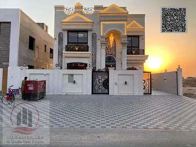 للبيع فيلا بعجمان الحليو شامل رسوم التسجيل والمكيفات 5 غرف ماستر مجلس و صالة وغرفة خدامة  وروف تمليك حر لجميع الجنسيات وأمكانية التمويل البنكي