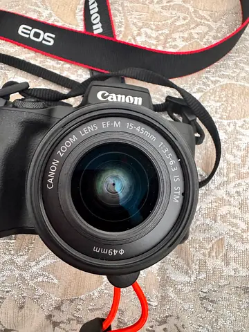 Canon EOS Kiss M / EOS M50 – 24.1MP Mirrorless Camera | 4K | Flip Touchscreen | Excellent Condition