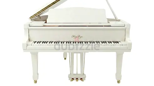 Brand New MEGARYA White Grand Piano | Luxury High Gloss White Finish