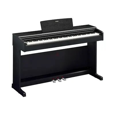 Yamaha Digital Piano with Stand and Pedals - Black (Good Condition)