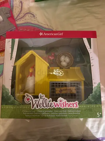 American Girl WellieWishers Chicken Coop Playset (boxed)