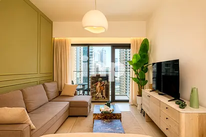 Modern Furnished | Burj Living |Near to Dubai Mall