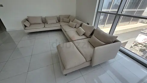 Ikea Soderhim U shape sofa beige Color