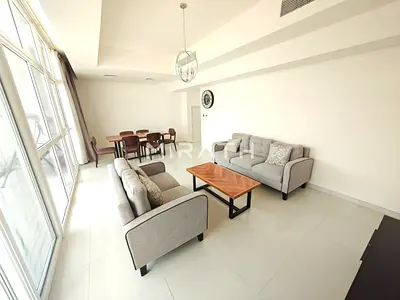 Furnished 3BR + Maid | Single Row | Spacious Layout | DAMAC Hills 2