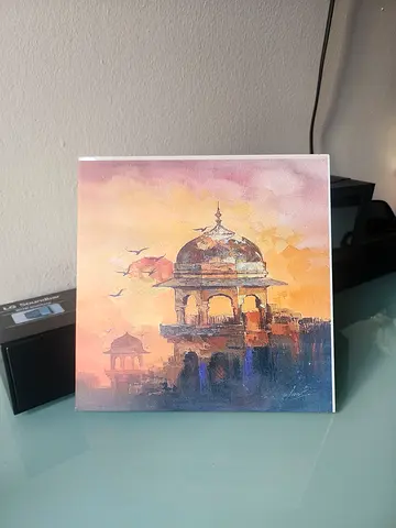 Glass painting