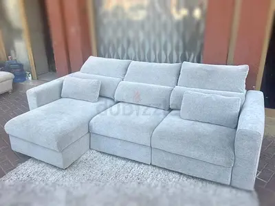 Ikea Eskelstuna L shape sofa bed Gray
