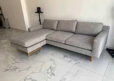 West elm eddy lshape sofa comfortable