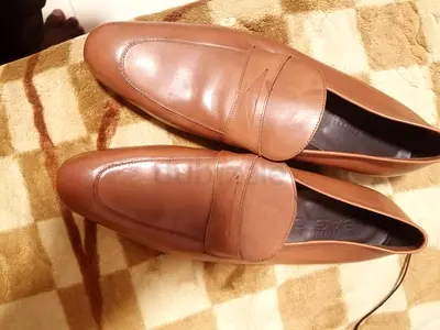 Classic loafers size 44/45 pure quality leather