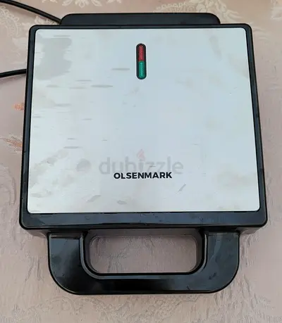 Olsenmark Sandwich Maker / Panini Press - Good Working Condition