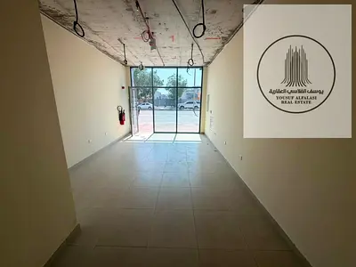 محل تجاري جديد 400 قدم بعجمان الصناعية 1 بموقع حيوي