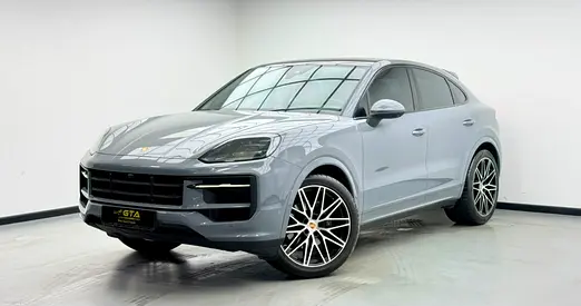 2025 Porsche Cayenne Coupe, 2029 Porsche Warranty, Full Porsche Service History, Low Km, GCC