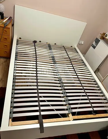 Ikea Queen size bed with mattress available in perfect condition