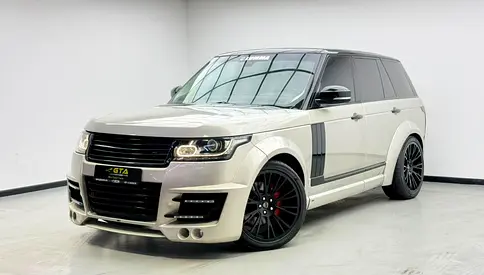 2013 Range Rover Vogue Lumma CLR Original, Just Been Serviced, Excellent Condition, GCC