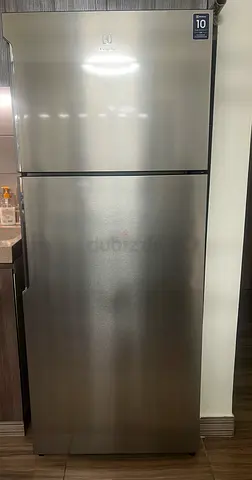 Electrolux 2-Door Stainless Steel Refrigerator - Good Condition