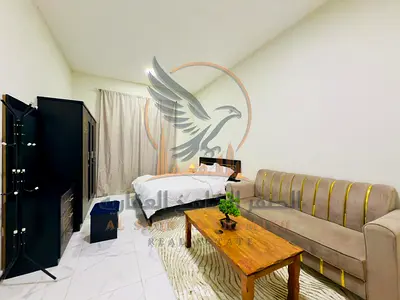 شقه مفروشه للايجار الشهري غرفه وصاله منطقه المويهات عجمان موقع مميز سهوله الوصول لمخرج دبي والشارقه