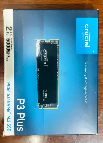 Crucial P3 Plus SSD 2TB M.2 PCIe Gen4 NVMe