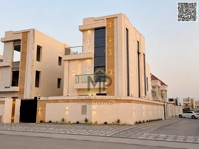 فيلامودرن للبيع ارضى واول وروف مع رسوم التسجيل والتمليك تملك حرتصمييم فلل دبى على شارع الامارات مباشر.