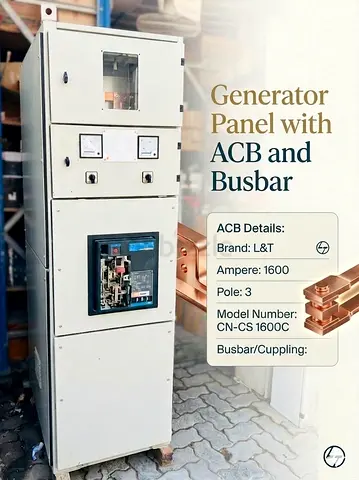 L&T Generator Panels with 1600A ACB