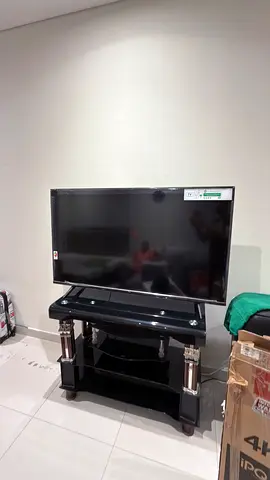 55-inch LED TV with stand - used, good condition