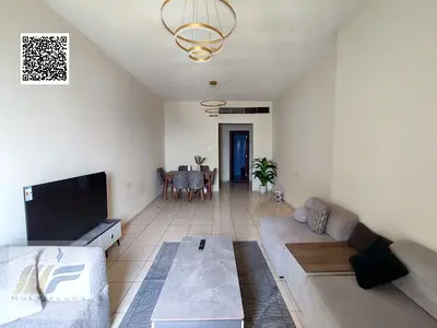 Fully furnished one-bedroom apartment with a living room | Distinctive sea view | Available for ann