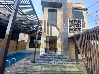 🏡 Luxury Villa with Covered Swimming Pool for Rent – Al Alia, Ajman