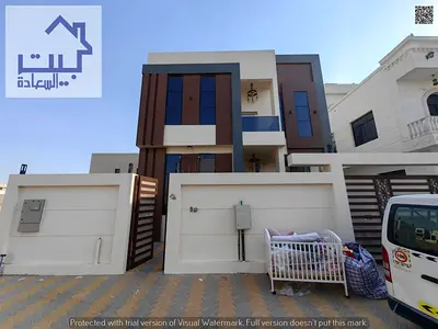 *Villa for rent in Al Zahia – Ajman | 6 master bedrooms + roof*