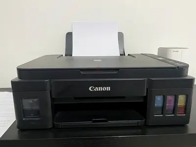 Canon All-in-One Inkjet Printer with Visible Ink Tanks - calibration needed