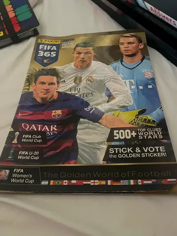 FIFA 365 Sticker Album (World of Football) - Nearly Complete