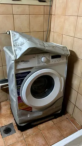 Front Load Washing Machine - Good Working Condition (with cover)