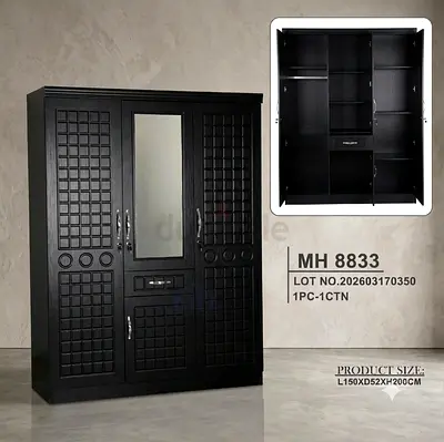 Brand New 3 Door Wardrobe For Sale
