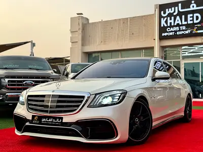 مرسيدس بنز S 500 كيت 63 خليجي بحالة الوكالة التامة وسعر عرض ممتاز.