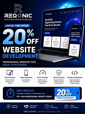 Professional IT Infrastructure & Web Development | UAE