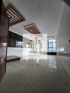 Luxury 3BR apartment for sale in Ajman Creek Towers, 4 baths, 2 balconies,built-in wardrobes maid's