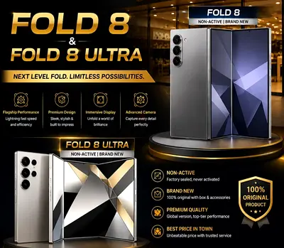 Samsung Galaxy Z Fold8 / Fold8 Ultra - Brand New, Factory Sealed (Non-active)