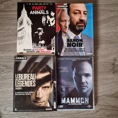 French TV Series DVD Boxsets Collection - Canal+ Originals