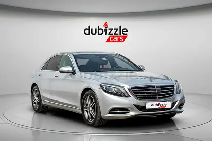 AED 3769/month | 2015 Mercedes-Benz S-Class S 400 h | Japanese Specs | Ref#501743