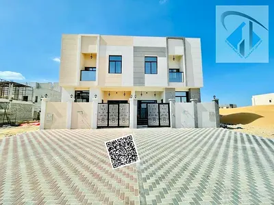 Villa for rent at a fantastic price in Al Yasmin, opposite Al Rahmaniya, Sharjah. 3 floors, 5 rooms, excellent spaces.