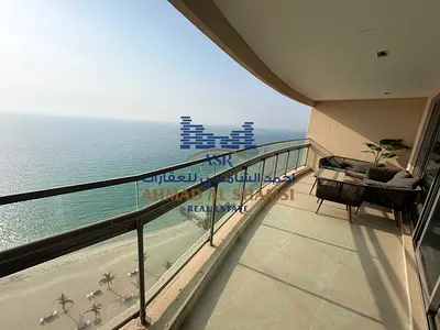 Mesmerizing Sea View | Private Beach | Fully Upgraded & Furnished | Exquisite 3BHK+Maid’s | Freehold For All