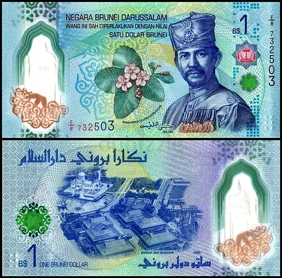 Banknote Brunei Darussalam - 1 Dollar Polymer, Year - 2026 New Issue