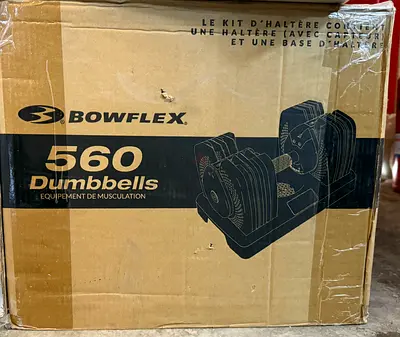 Bowflex 560 Adjustable Dumbbells (Pair) in Box